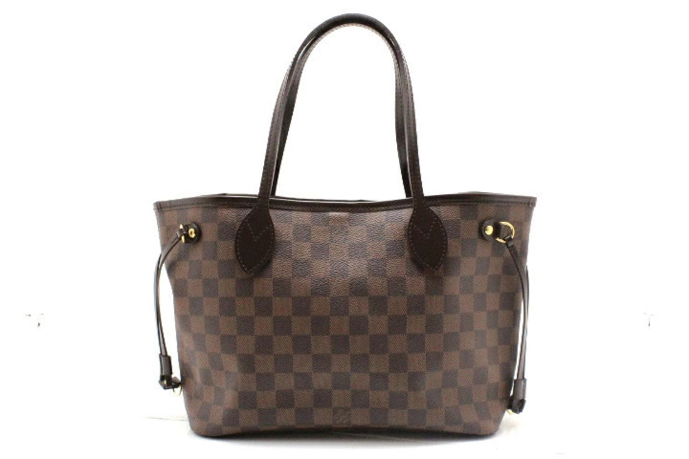 LOUIS VUITTON Neverfull Tote Bag Damier